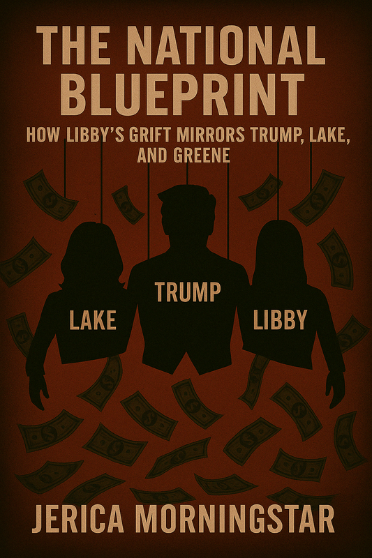 The National Blueprint: How Libby’s Grift Mirrors Trump, Lake, and Greene