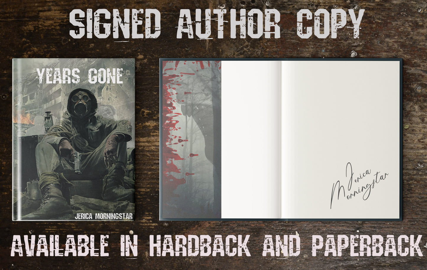 Signed Copy of Years Gone