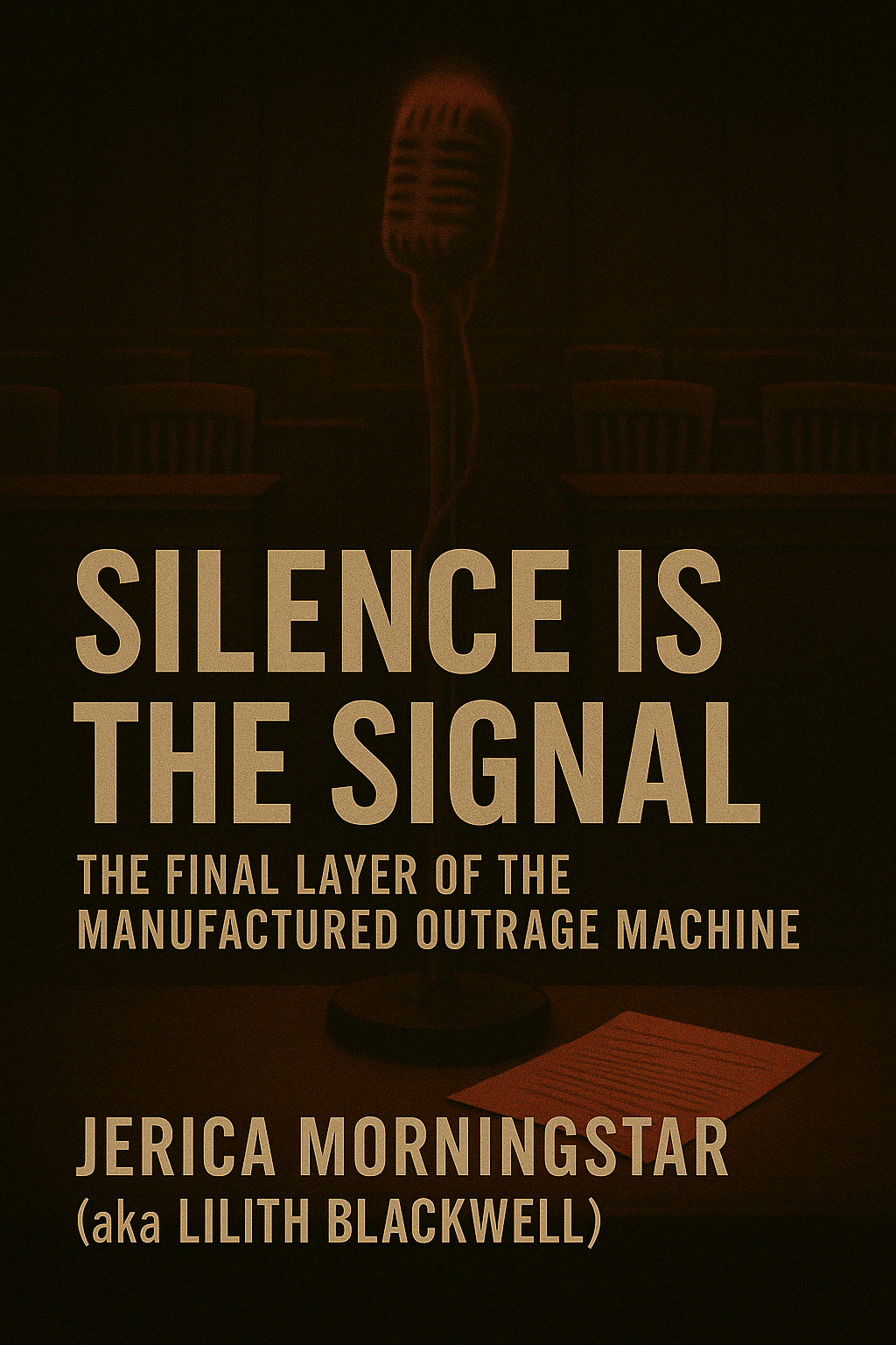 Silence Is the Signal: The Final Layer of the Manufactured Outrage Machine